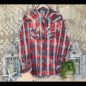 Mens BKE Plaid shirt